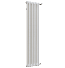 Трубчатый дизайн-радиатор производства ARBONIA (Германия), модель 2180, 8 секций, боковое подключение 12 (слева)/34 (справа)