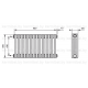 Трубчатый дизайн-радиатор производства ARBONIA (Германия), модель 3050, 14 секций, боковое подключение 12 (слева)/34 (справа)