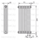 Трубчатый дизайн-радиатор производства ARBONIA (Германия) модель 3200/7/69 с нижней подводкой