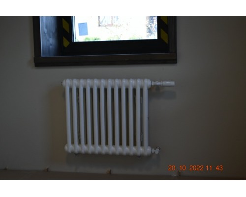 Трубчатый дизайн-радиатор производства ARBONIA (Германия), модель 2050, 12 секций, боковое подключение 12 (слева)/34 (справа)