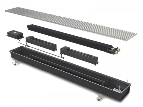 Новая линия для штамповки ламелей для теплообменника внутрипольных конвекторов Varmann