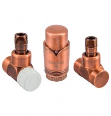 Комплект термостатический  SCHLOSSER EXCLUSIVE.  Медь Антик.