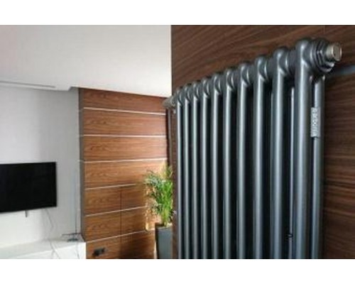 Трубчатый дизайн-радиатор производства ARBONIA (Германия), модель 2180, 8 секций, боковое подключение 12 (слева)/34 (справа)