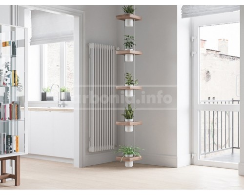 Трубчатый дизайн-радиатор производства ARBONIA (Германия), модель 3180, 10 секций, боковое подключение 12 (слева)/34 (справа)