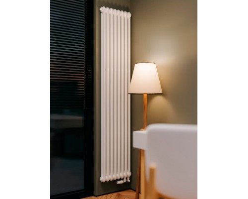 Трубчатый дизайн-радиатор производства ARBONIA (Германия), модель 2150, 9 секций, нижнее подключение 69 (слева)/89 (справа)