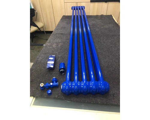 Трубчатый дизайн-радиатор производства ARBONIA (Германия), модель 2150, 5 секций, нижнее разностороннее подключение 24 (слева направо)/42 (справа налево)