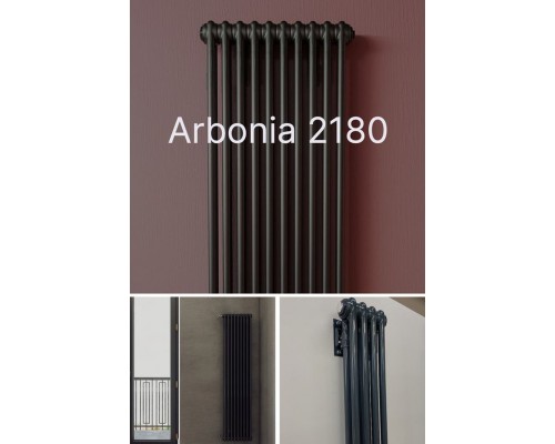 Трубчатый дизайн-радиатор производства ARBONIA (Германия), модель 2200, 7 секций, нижнее разностороннее подключение 24 (слева направо)/42 (справа налево)