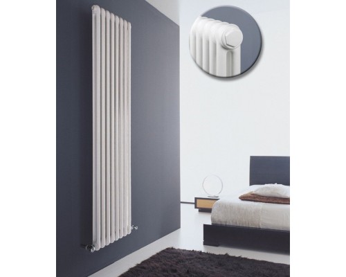 Трубчатый дизайн-радиатор производства ARBONIA (Германия), модель 2200, 8 секций, нижнее разностороннее подключение 24 (слева направо)/42 (справа налево)