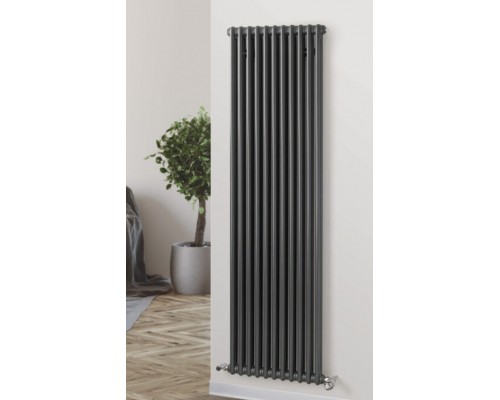 Трубчатый дизайн-радиатор производства ARBONIA (Германия), модель 2200, 9 секций, нижнее разностороннее подключение 24 (слева направо)/42 (справа налево)