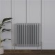 Трубчатый дизайн-радиатор производства ARBONIA (Германия), модель 2050, 12 секций, боковое подключение 12 (слева)/34 (справа)